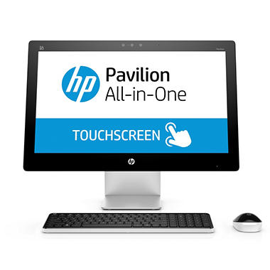 HP 23″ Touch All-in-One Desktop, Core i5-4460T, 6GB RAM, 1TB HDD
