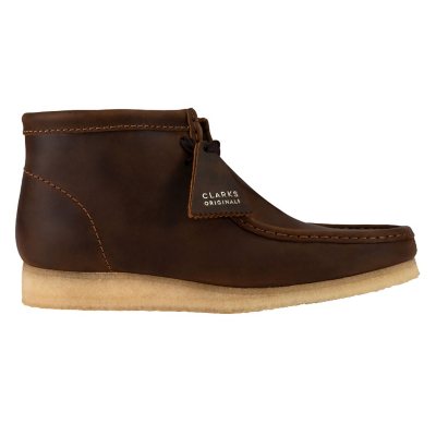 Clarks wallabee boot brown suede on sale