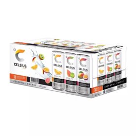 Celsius Essential Energy Sparkling Variety Pack (12 fl. oz., 18 pk.)