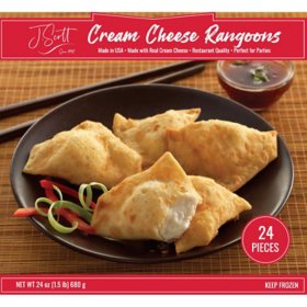 J. Scott Cream Cheese Rangoons 24 ct.