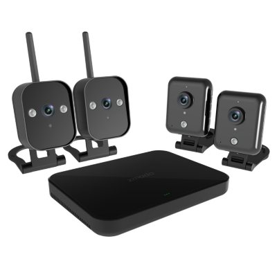 Zmodo 4-Channel 720p Wireless Mini NVR Kit with 4 IP Cameras & 1TB HDD