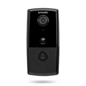 Zmodo Greet HD Smart Video Doorbell, 1080p Security Camera w/ Wide Viewing Angle, Works with Google Assistant