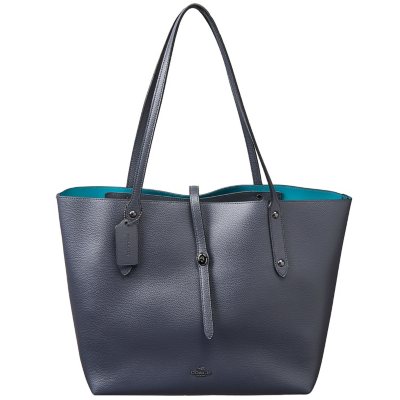 Coach Market Pebbled Leather Tote Bag