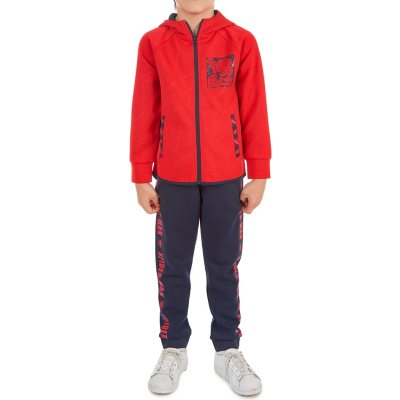 Man Active Fleece Hoodie And Jogger Tracksuit