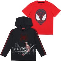 Licensed Kids' 2 Pack Spiderman T-Shirts