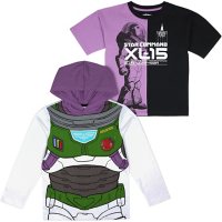 Licensed Kids' 2 Pack Buzz Lightyear T-Shirts