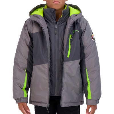 Free country hooded water hot sale resistant heavyweight puffer jacket