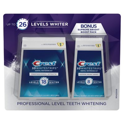  Crest 3D Whitestrips Brilliance White, 32 Strips = 16