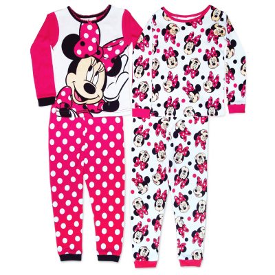 Minnie mouse 2025 baby pajamas