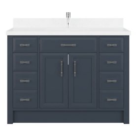 Studio Bathe Calais 48-inch Bathroom Vanity With Engineered Stone Countertop