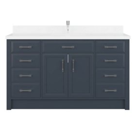 Studio Bathe Calais 60-inch Bathroom Vanity With Engineered Stone Countertop