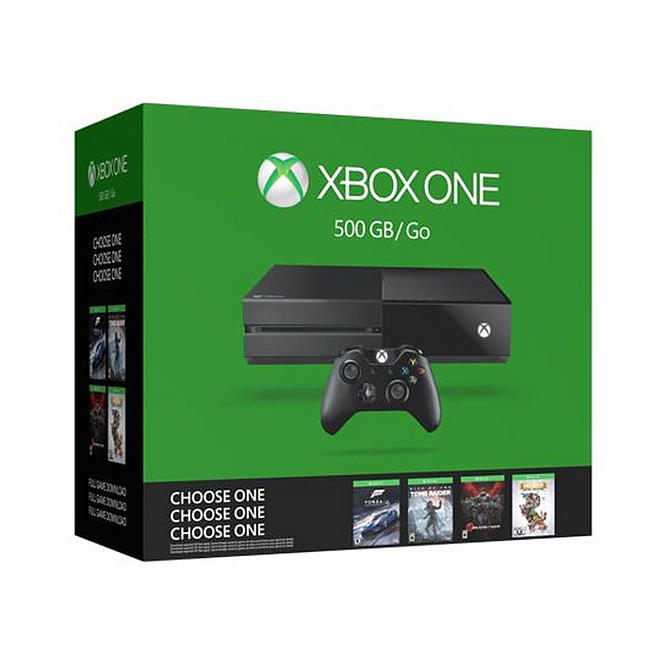 Xbox One 500GB Console Name Your Game Bundle