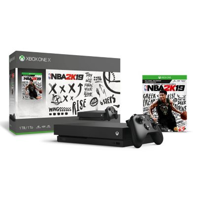 Xbox One X 1TB NBA 2K19 Console and Game Bundle - Sam's Club