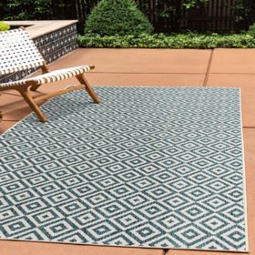 Nuu Garden Outdoor Reversible Rugs SO03-01 SO03-02, UV coated,  plastic,weather resistant