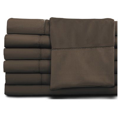 Christy Queen Sheet Set 450 Thread Count - Chocolate - Sam's Club