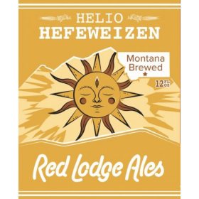 Red Lodge Ales Helio Hefeweizen (12 fl. oz. bottle, 6 pk.)