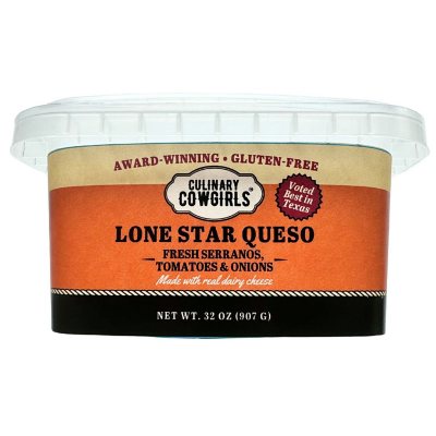 Culinary Cowgirls Lone Star Queso, 32 Oz. - Sam's Club