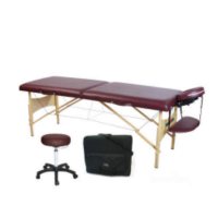 Ironman Monarch Massage Table - 28" - Carry Case & Stool