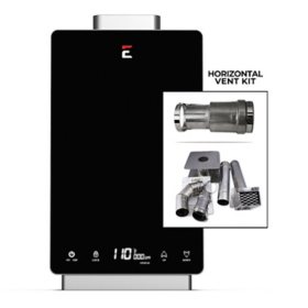 Eccotemp i12 Indoor Natural Gas Tankless Water Heater with Horizontal Vent Kit