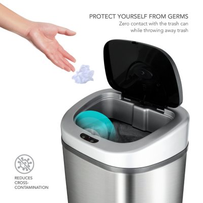 Best Automatic Trash Can - Ninestars Automatic Touchless Trash Can