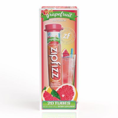 Zipfizz Energy Drink Mix Pink Grapefruit 20 Ct - Sams Club