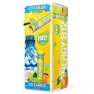 Zipfizz Energy Drink Mix, Citrus (20 ct.) - Sam's Club
