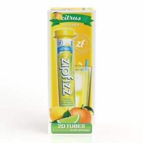 Zipfizz Energy Multi-Vitamin Hydration Drink Mix, Citrus, 20 ct. 