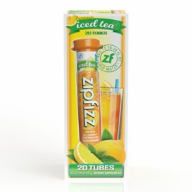 Zipfizz Energy Drink Mix, Lemon Iced Tea 20 ct.