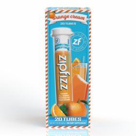 Zipfizz Energy Drink Mix, Orange Cream 20 ct.