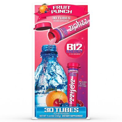 Zipfizz Energy Drink Mix, Fruit Punch (30 ct.) - Sam's Club