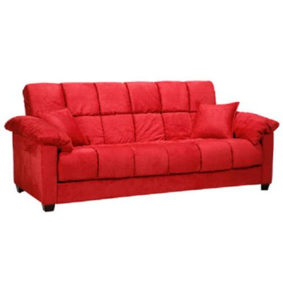 Madrid Futon Sofa Sleeper - Crimson - Sam's Club