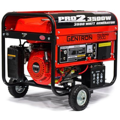 Gentron 3.5 kVA Generator Inverter 120V JD Engine 212cc Quiet Portable