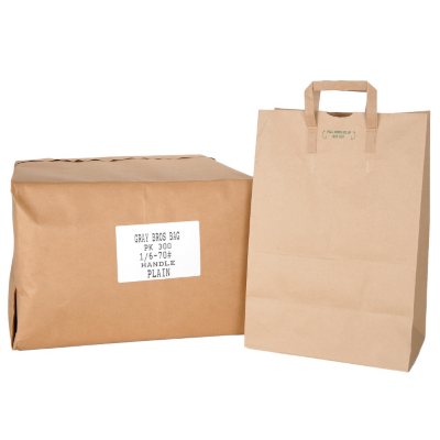 GSK Commercial INC - Brown paper bag with punch holes in small, medium and  large sizes.