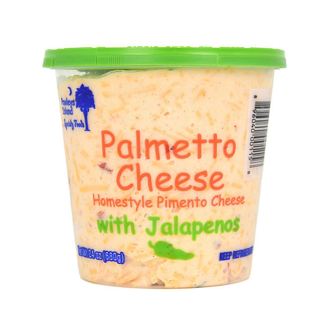 Palmetto Cheese Homestyle Pimento Cheese with Jalapenos 24 oz.