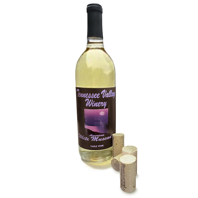 Tennessee Valley Winery American White Muscadine (750 ml)