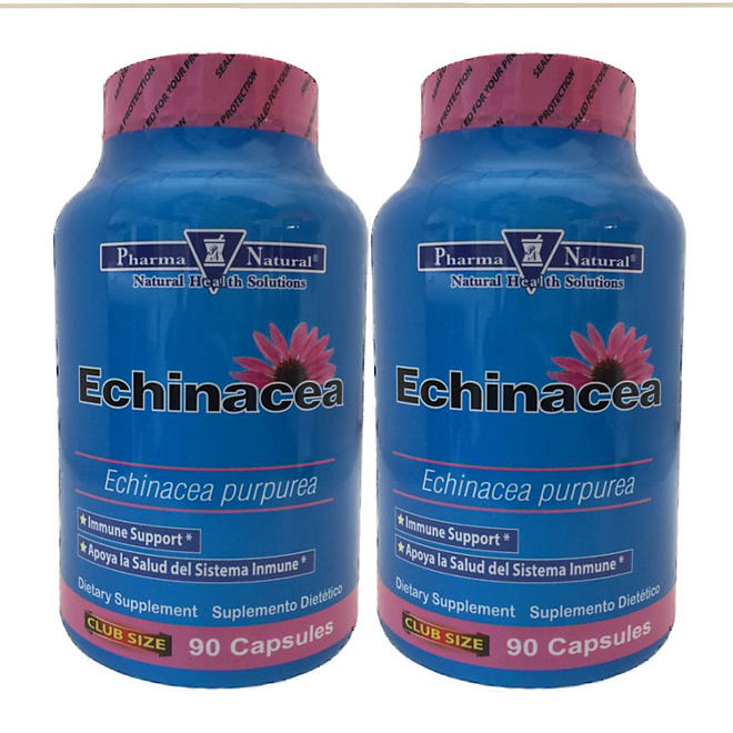 Pharma Natural Echinacea Capsules  (30 ct., 2 pk.)