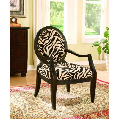 ESP FRAME CHAIR ZEBRA PRINT FABRIC - Sam's Club