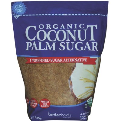BetterBody Foods Organic Coconut Palm Sugar (4 lbs.) - Sam's Club