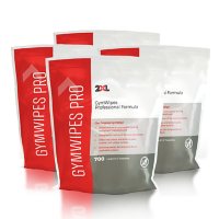 2XL Professional 8" x 6" Gym Wipes, Unscented (700 ct./pk, 4 pk.)