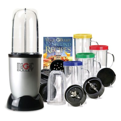 Magic Bullet 250-Watt 17-Piece Blender Set - Red