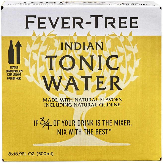 Fever-Tree Premium Indian Tonic Water (19.9 fl. oz. bottle, 8 pk.)
