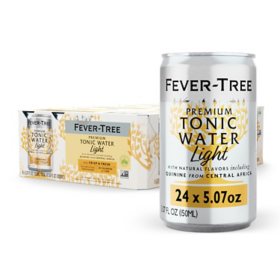 Fever-Tree Refreshingly Light Premium Tonic Water 150 ml cans, 24 pk.