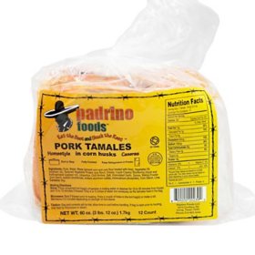 Padrino Pork Tamales (12 ct.)