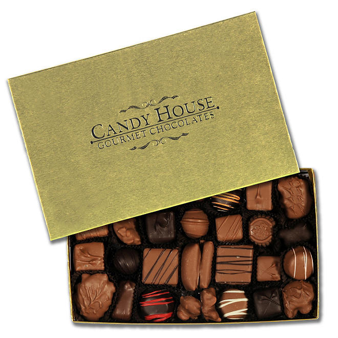 Candy House Deluxe Assortment of Chocolates - 2 lbs