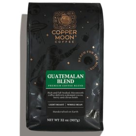 Copper Moon Whole Bean Coffee, Guatemalan 32 oz.