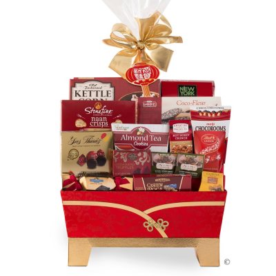 Elegant Chinese New Year Gift Basket