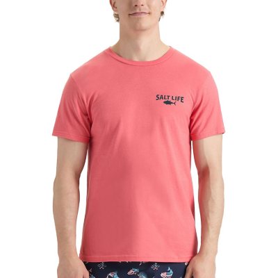 Salt Life Graphic Tee Coral XXL:- Coral, XXL