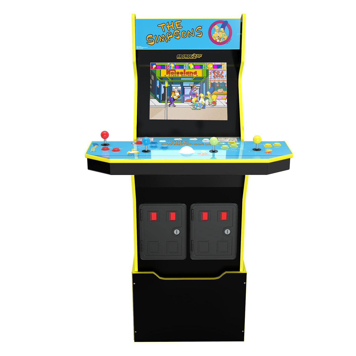 Simpsons Arcade Arcade 1UP 2021 2 in 1 Games (SIM-A-10169)