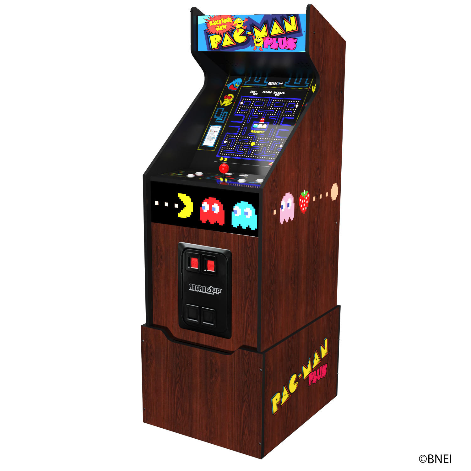 Arcade1Up Super Pac-Man with Riser Arcade
