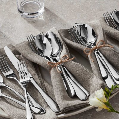 Member's Mark Premium Forged 20 Piece Stainless Steel Flatware Set